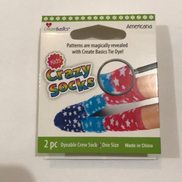 NWT Handmade Tye Dyed Unicorn Crazy Socks - Picture 5 of 6